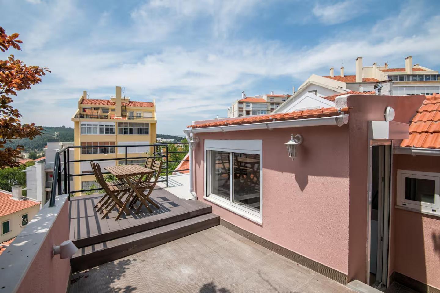 Apartment Rooftop With Terrace And A View By Amoreiras Lisbon